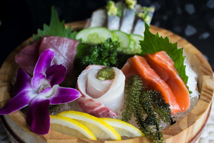 Sushi lunch set 3 (Sashimi)