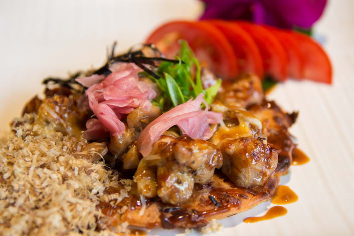 YA8.2 Mr. Van okonomi yaki with chicken